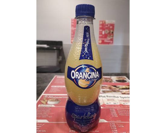 Orangina et sa pulpe en bouteille