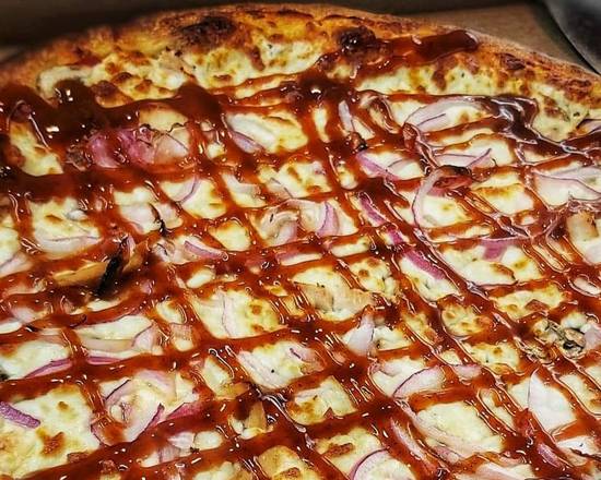 Extra-grande pizza poulet-bbq