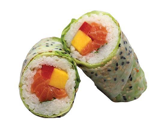 149. Maki de printemps au saumon / Salmon Spring Maki