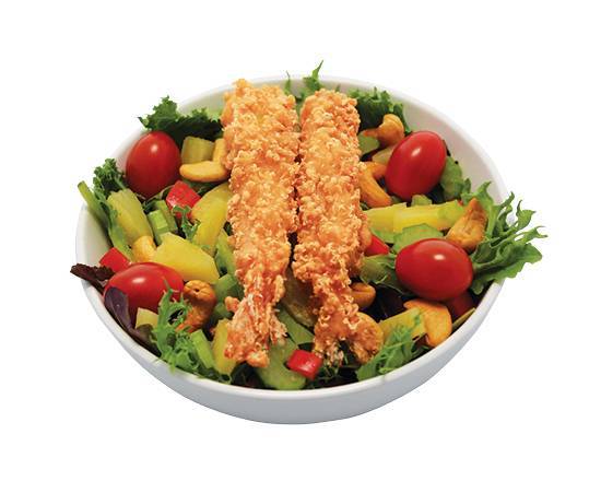 138. Salade aux crevettes tempura / Shrimp Tempura Salad