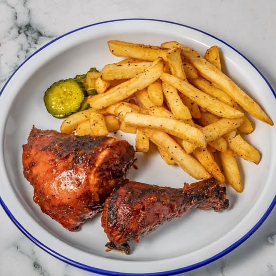 Cuisse de poulet barbecue