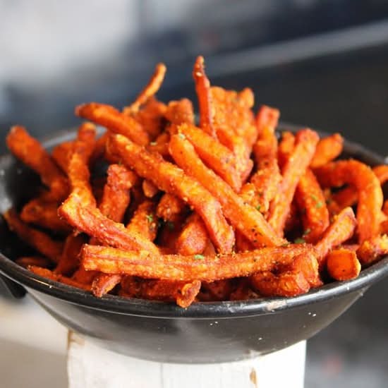 Frites patates douces